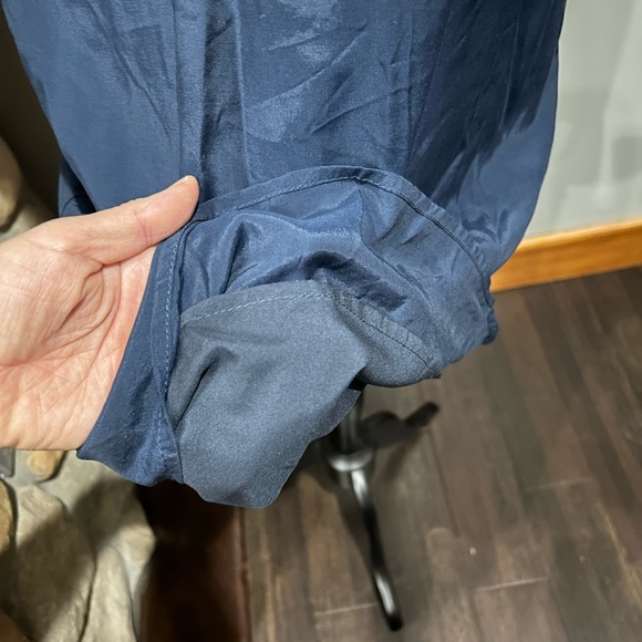 New ModCloth Navy Blue Vintage Inspired Keyhole Dress Women’s size 12 - Picture 10 of 11